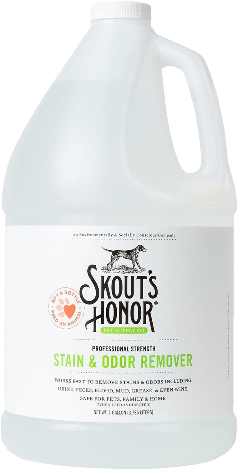 Skout's Honor Professional Strength Stain & Odor Remover 1 Gallon