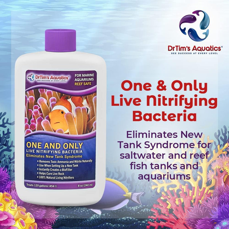 DrTim's Aquatics Reef One and Only Nitrifying Bacteria 8 oz.