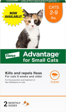 Advantage Topical Cat Flea Treatment and Prevention for Small Cats 2-9 lbs.