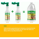 NaturVet Yard Odor Eliminator Plus Citronella Refill 64oz.