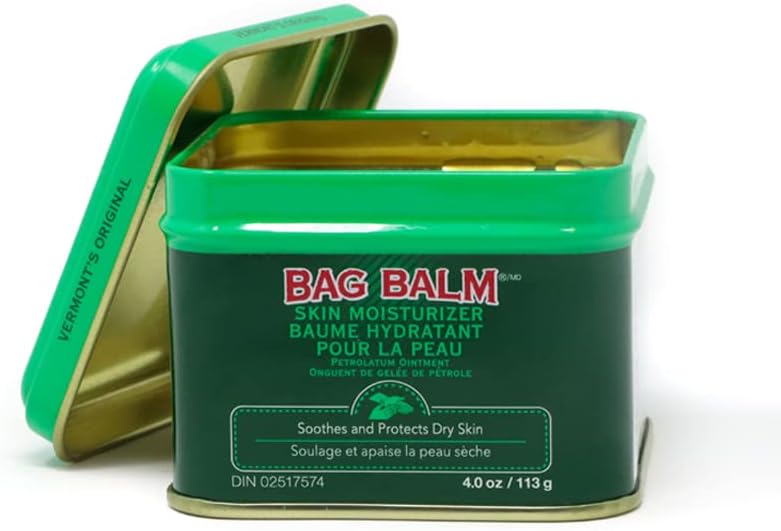 Vermont's Original Bag Balm Tin Utter Ointment 8 oz. Great For Humans Too