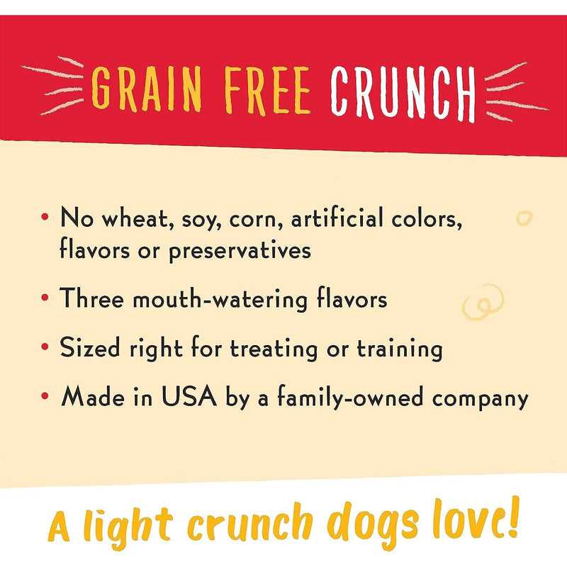 Charlee Bear Grain-Free Bear Crunch Chicken, Pumpkin & Apple Flavor 8 oz.