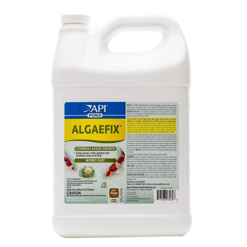 API Pond Algaefix Algae Control Solution 1 Gallon API