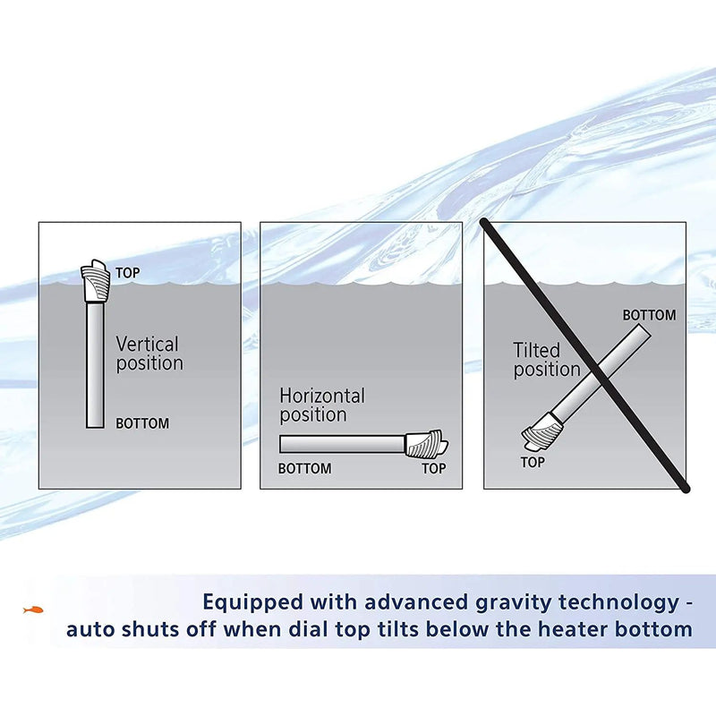 Aqueon Adjustable PRO Aquarium Heater Up To 100 Gallon 300 Watts Aqueon