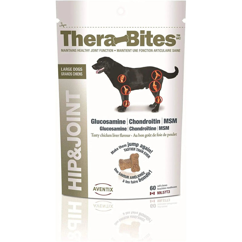 Aventix Thera-Bites Hip and Joint Chews Large Dog 60ct Aventix