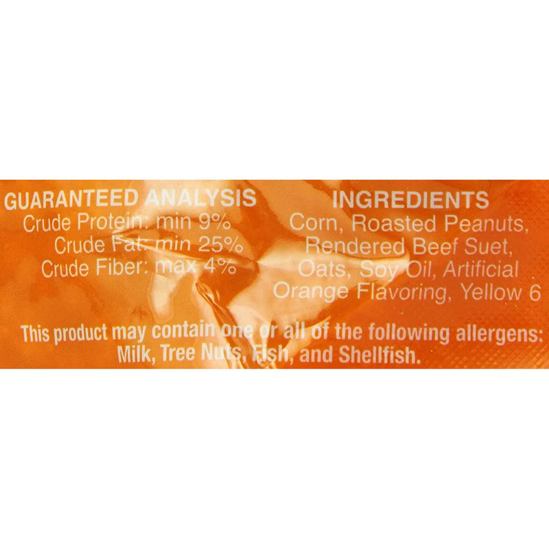 C&S Orange Flavored Suet Nuggets Bird Food 27oz. C&S