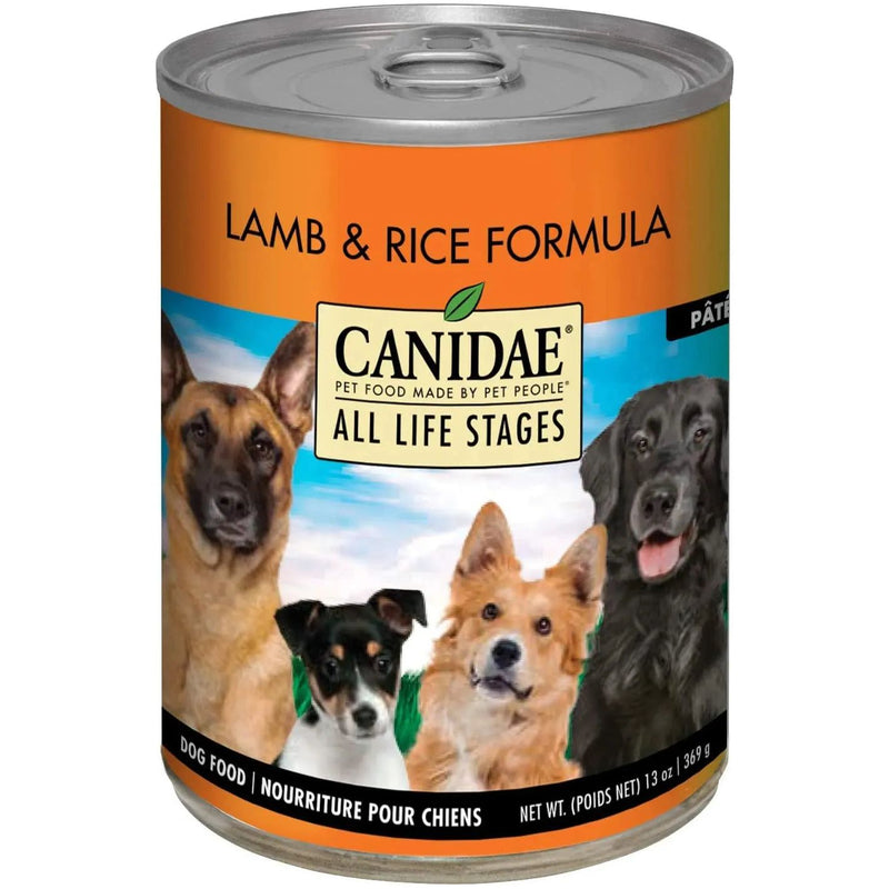 Canidae Life Stages Lamb Rice Dog Food Canned 13 oz. Single Can Canidae