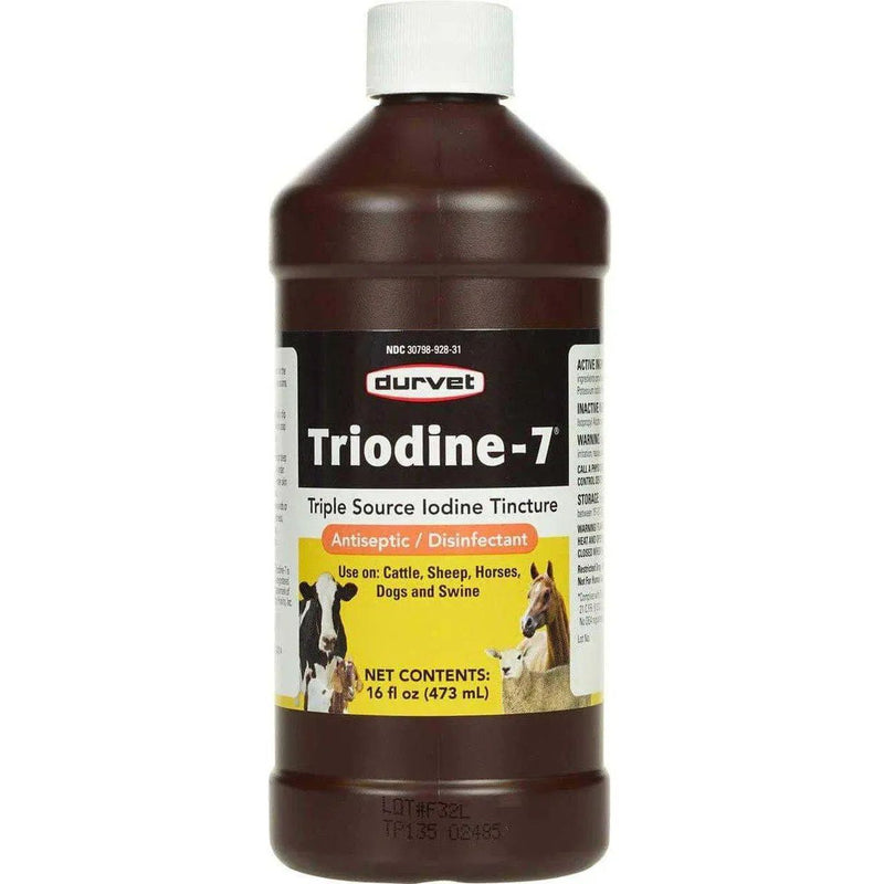 Durvet Triodine-7 Antiseptic Disinfectant 16 oz. Durvet