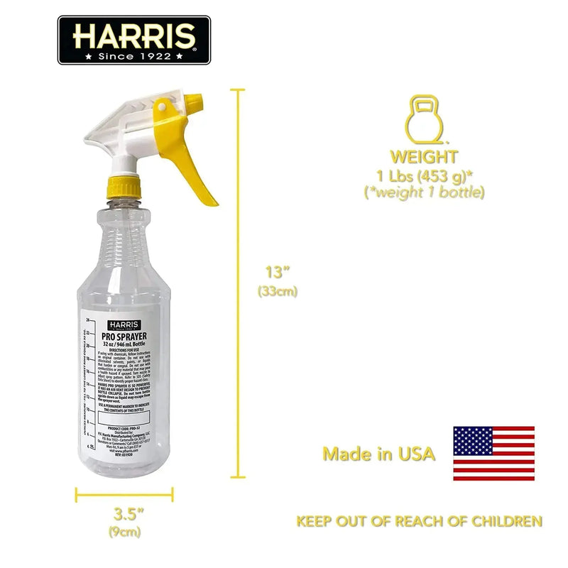 Harris Professional Spray Bottle 32 oz. 12-Pack Harris