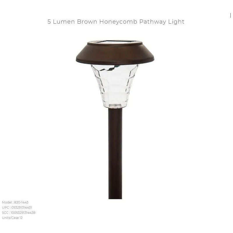 Headwind Consumer Solar Path Light 5 Lumen, Brown Case of 12 Headwind Consumer Products