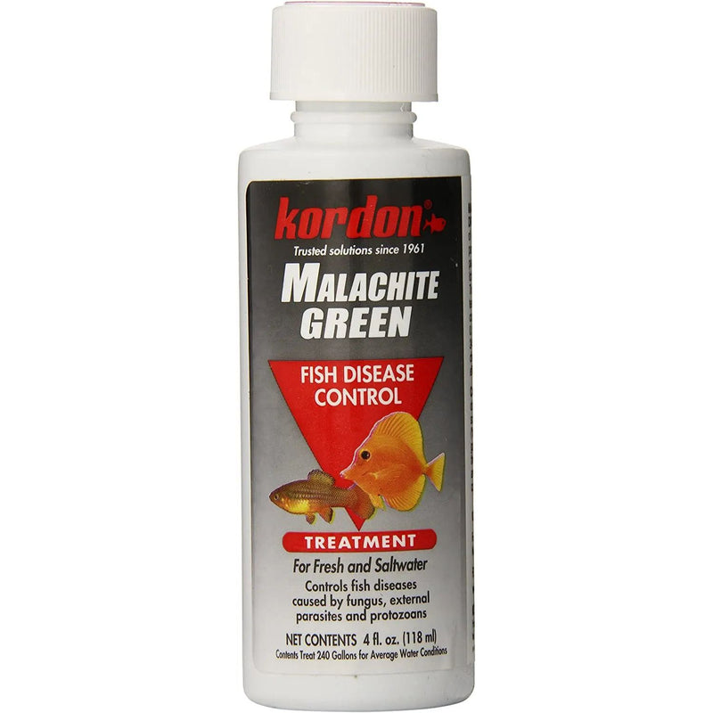 Kordon Malachite Green Fish Disease Control 4 oz. Kordon