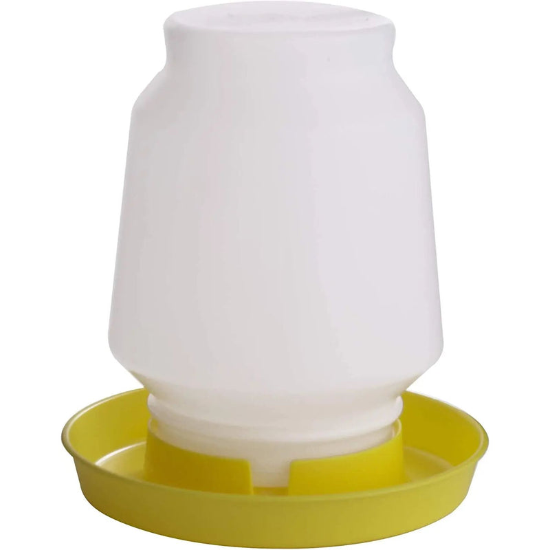 Little Giant Screw-On Poultry Base 1 Gallon, Yellow Little Giant