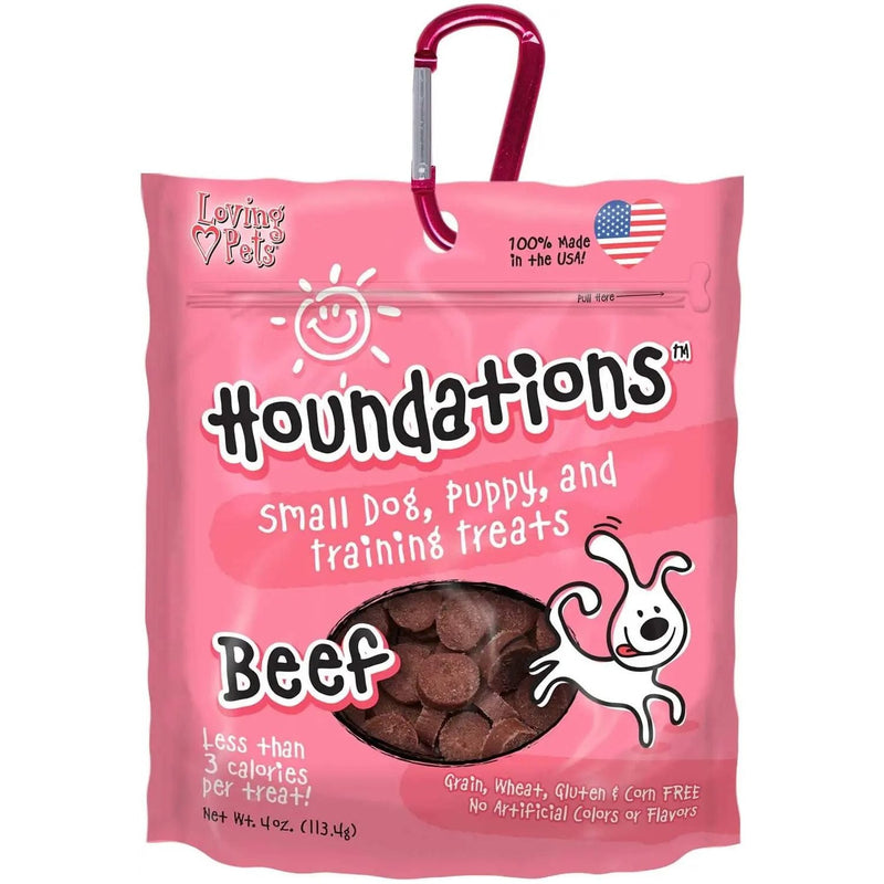 Loving Pets Houndations Training Treats for Dogs 4 oz. Loving Pets