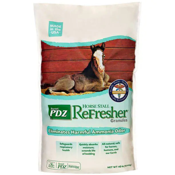 Manna Pro Sweet PDZ Horse Stall Refresher Granular, 40-Pounds Sweet PDZ