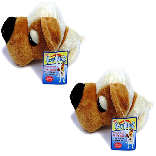 Digger's FatHedz Mini Golden Dog Toy 2-Pack