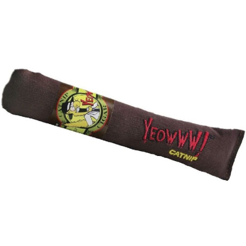 Yeowww Cat Toys with Organic Catnip Made in USA, Cigar Cat Toy