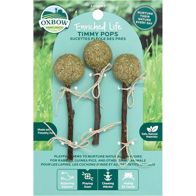 Oxbow Enriched Life Timmy Pops For Small Animals Oxbow