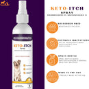 Piccardmeds4pets Keto-Itch Relief Spray 8 oz. Piccard Meds 4 Pets