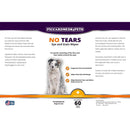 Piccardmeds4pets No More Tears Eye and Stain Wipes for Pets 60CT Piccard Meds 4 Pets