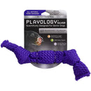 Playology Dri-Tech Pork Sausage Scent Dental Rope Dog Toy, Med PLAYOLOGY