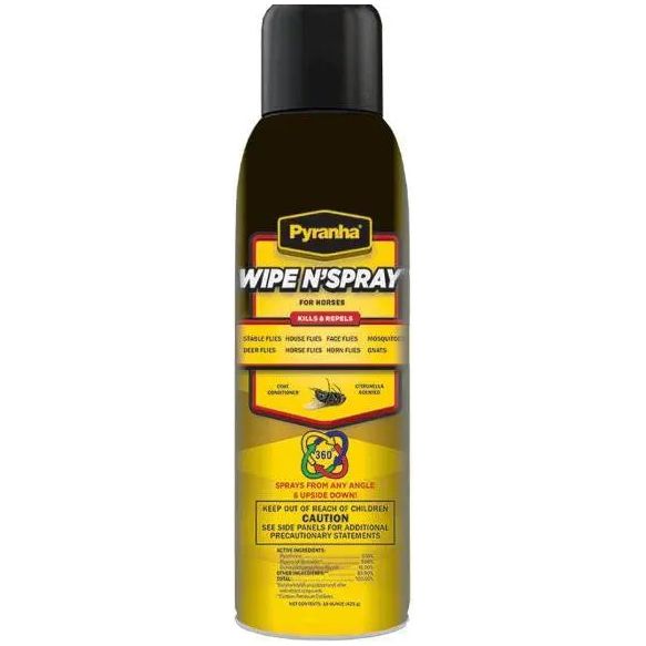 Pyranha Wipe N' Spray for Horses 15 oz. Pyranha