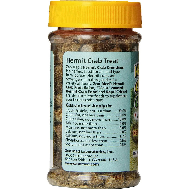 Zoo Med Hermit Crab Crunchies Peanut Treats, 1.85-Ounce Zoo Med