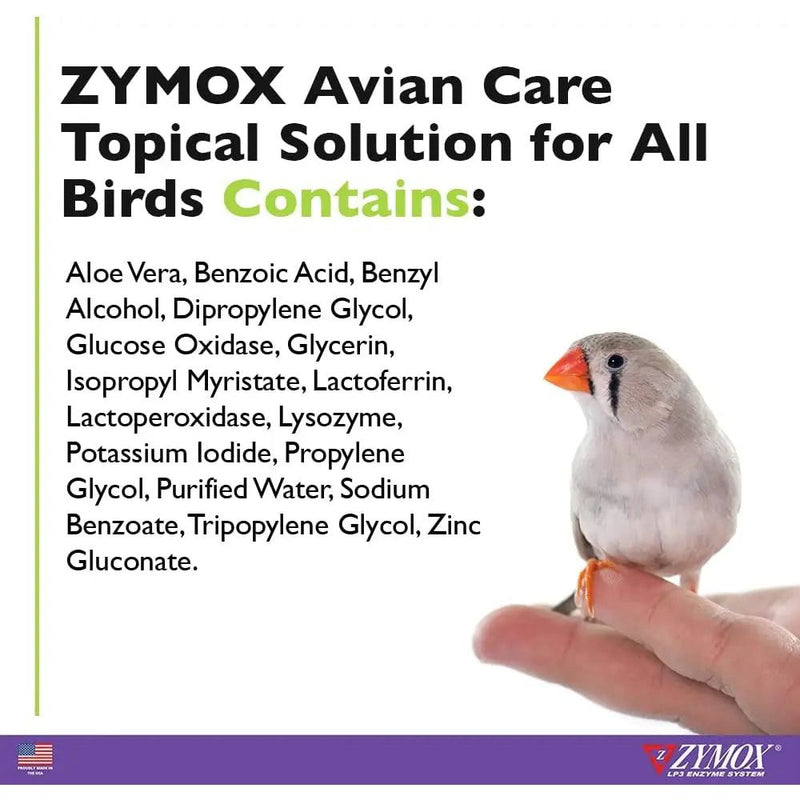 Zymox Avian Care Topical Spray for All Birds 2oz. ZYMOX