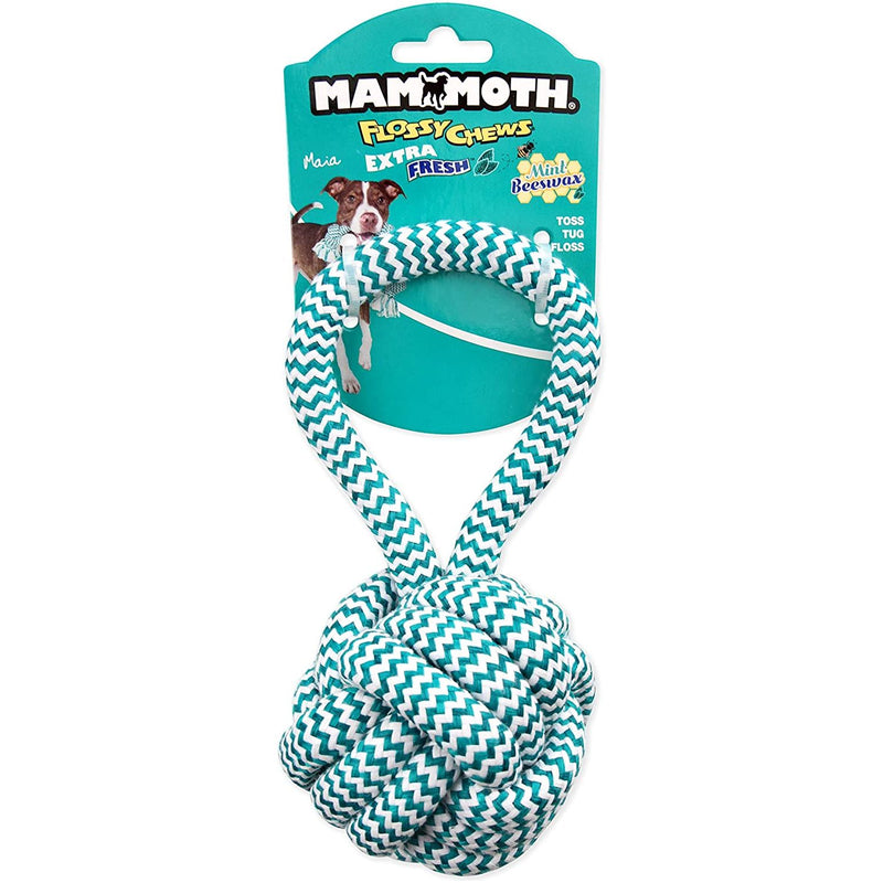 Mammoth Pet Extra Fresh Monkey Fist Ball with Handle 3.75" Mammoth Pet Products