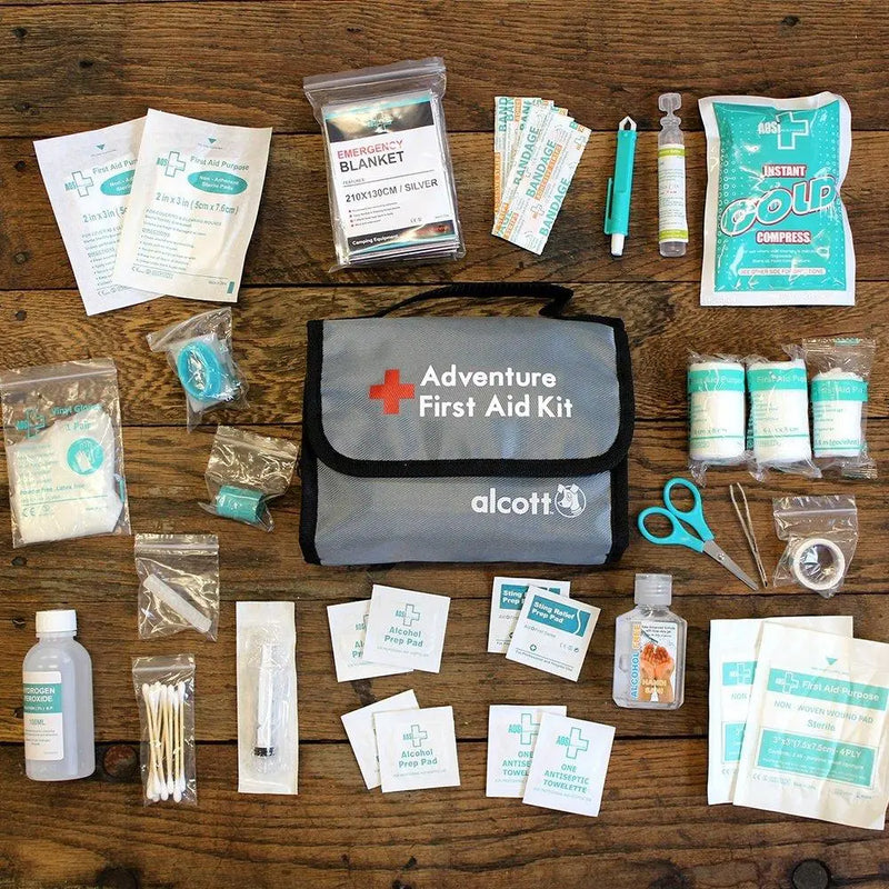 Alcott Explorer 46-Piece First Aid Kit for Pets and People Travel Size Alcott
