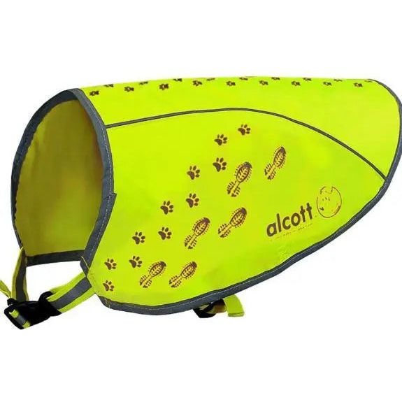 Alcott Visibility Dog Vest with Reflective Trim, Neon Yellow Alcott
