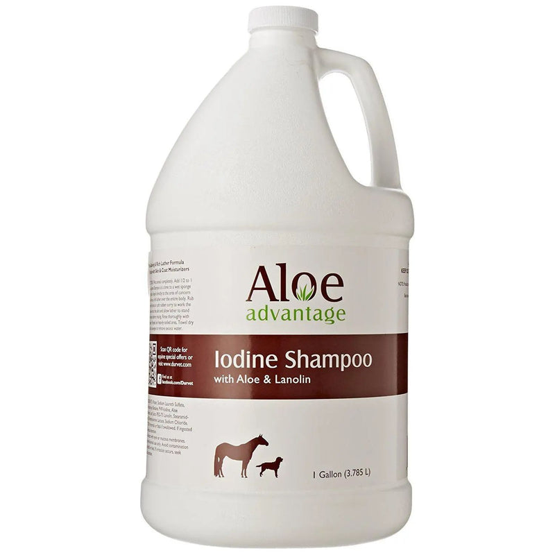 Aloe & Lanolin Advantage Iodine Pet Shampoo 1 Gallon Aloe Advantage