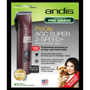 Andis ProClip 2-Speed Detachable Blade Burgandy Clipper Andis