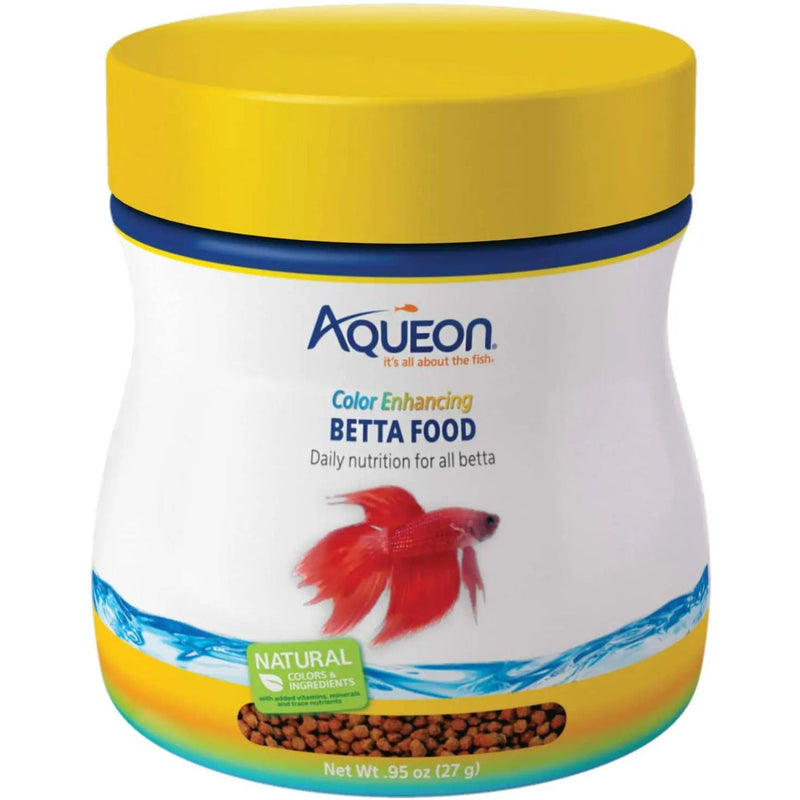 Aqueon Color Enhancing Betta Food .95 oz. Aqueon