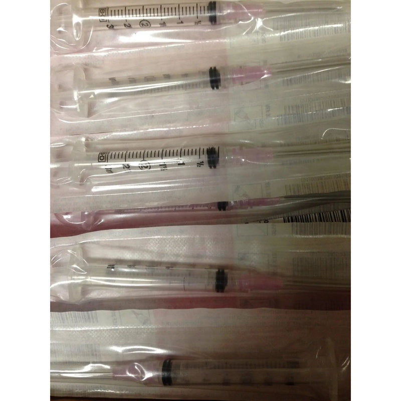 BD 3ml Syringe Luer-Lock with BD Precision Glide Needle 18gx1 1/2" 1ct BD