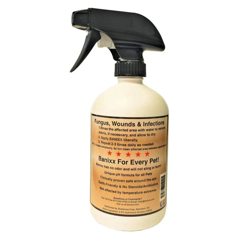 Banixx Horse & Pet Care for Bacterial and Fungal Infections Spray 16 oz. Banixx