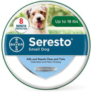 Bayer Seresto Flea & Tick Collar Small Dogs Under 18lbs. 8 Months Bayer