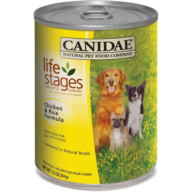 Canidae Life Stages Chicken & Rice Dog Food Canned 13 oz. 12-Pack Canidae
