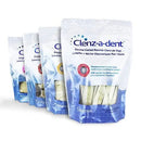 Clenz-a-dent Rawhide Ezymed-Coated Chews for Dogs Pet Dental Health Sogeval