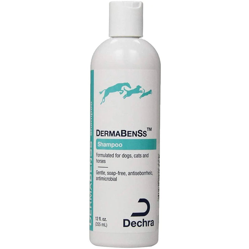 Dechra Dermabenss Pet Shampoo for Dogs Cats Horses 12 oz. Dechra