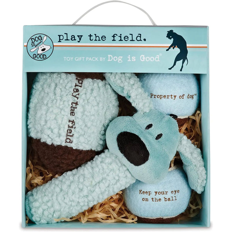Dog Is Good 4 Piece Play The Field Gift Pack Toy Dog is Good