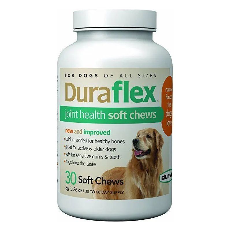 Duraflex Joint Health Soft Chews Natural Flavor 30 Soft Chews Durvet