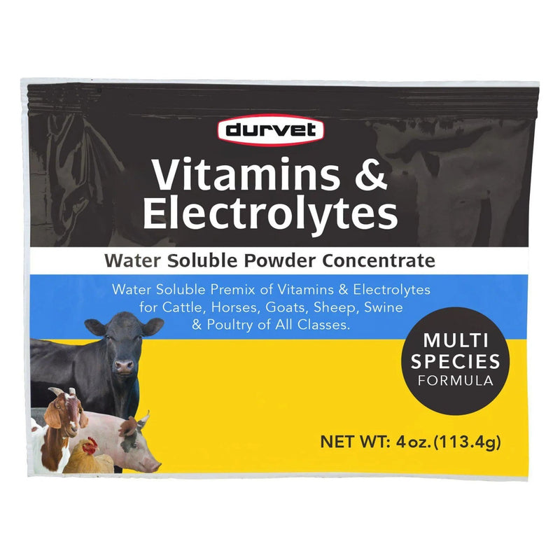 Durvet Vitamins & Electrolytes Concentrate 4 oz. 3-Pack Durvet