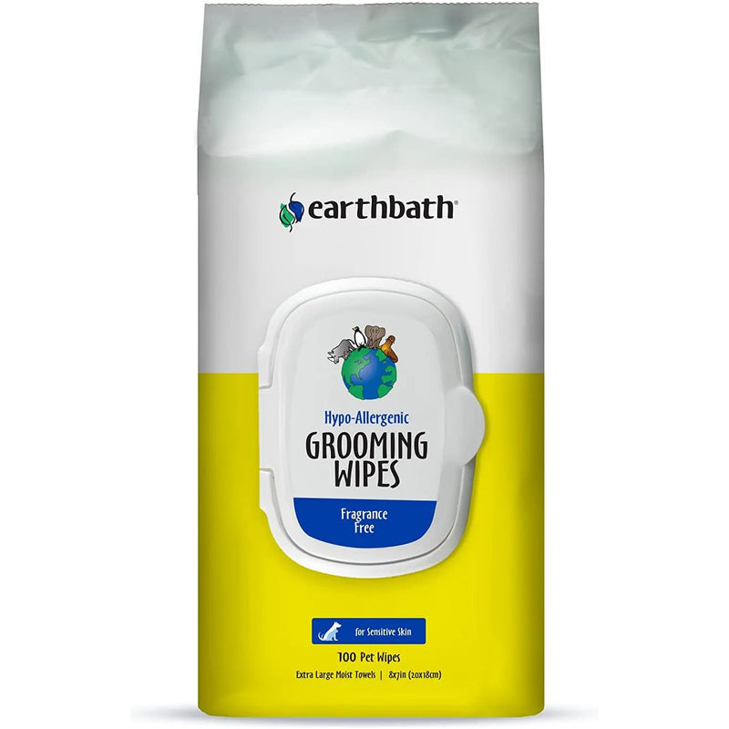 Earthbath All Natural Grooming Wipes 100 Count Earthbath
