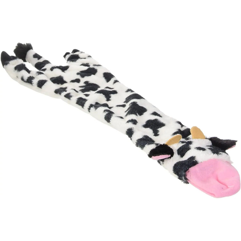 Ethical Pet Mini Skinneeez Crinklers Cow Squeaky Dog Toy 14-Inch Ethical Pet