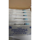 Exel Luer Slip Tuberculin 1ml Syringes with 25G 5/8 Needle 50CT Exel