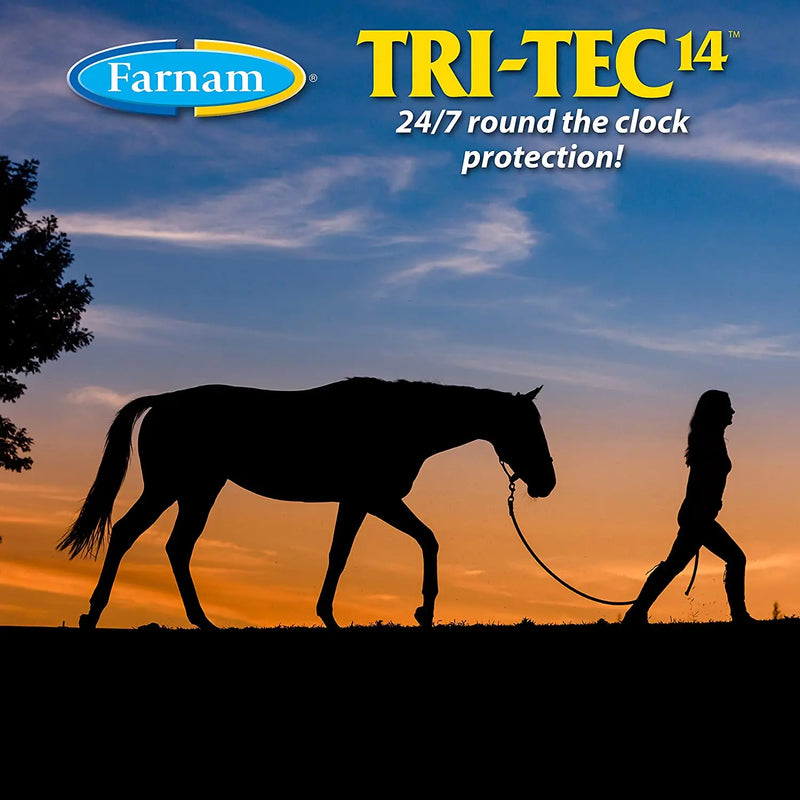 Farnam Tri-Tec 14 Fly Repellent for Horses 15 oz. Farnam