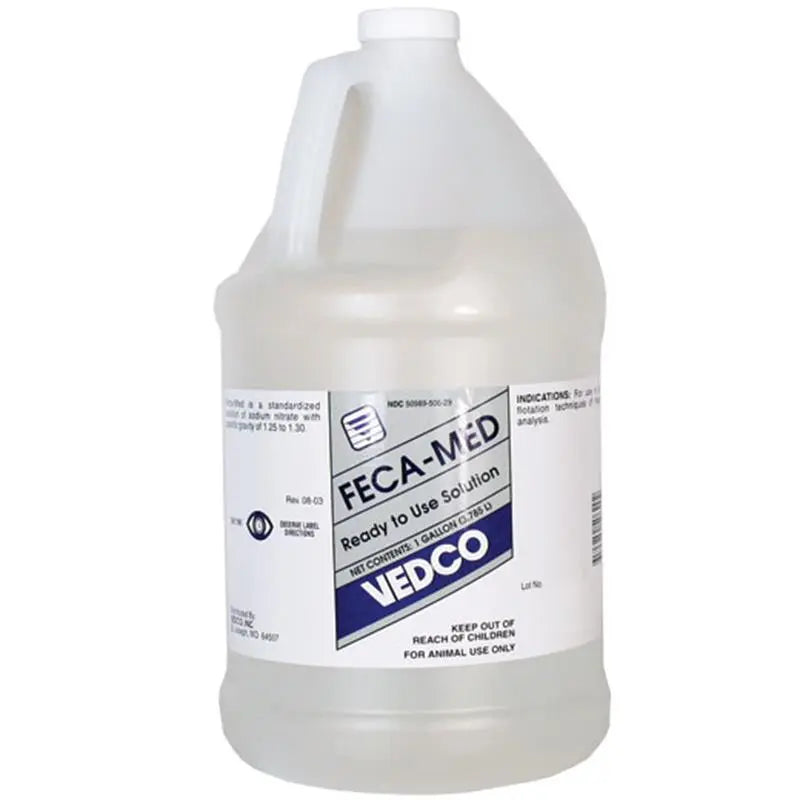 Feca-Med Fecasol Sodium Nitrate Fecal Flotation 1 Gallon VetOne