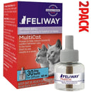 Feliway MultiCat Diffuser Refill 48 mL 2-Pack Feliway
