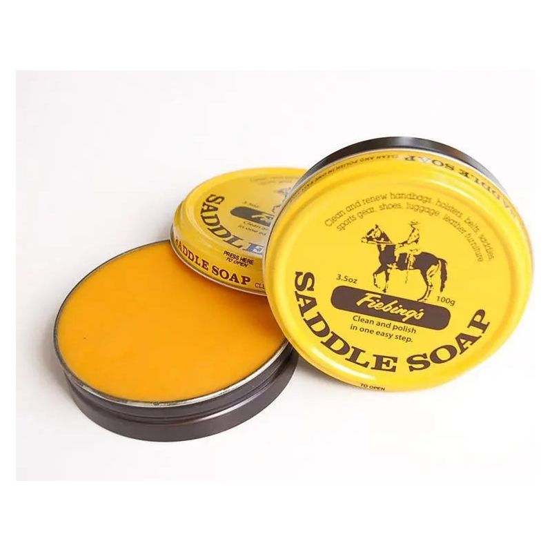 Fiebing's Yellow Saddle Soap Cleans and Lubricate Leather Fiebings