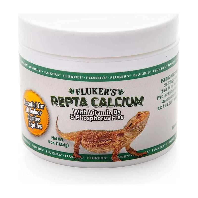 Fluker's Calcium Reptile Supplement with Vitamin D3 4 oz. Flukers